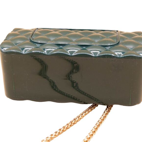Mini Green Jelly Crossbody Bag - Picture 4 of 6